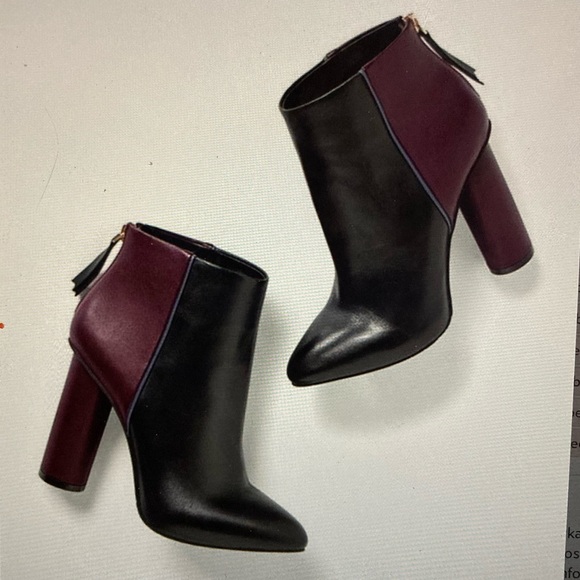 NWT CAbi leather heeled booties - Picture 1 of 1